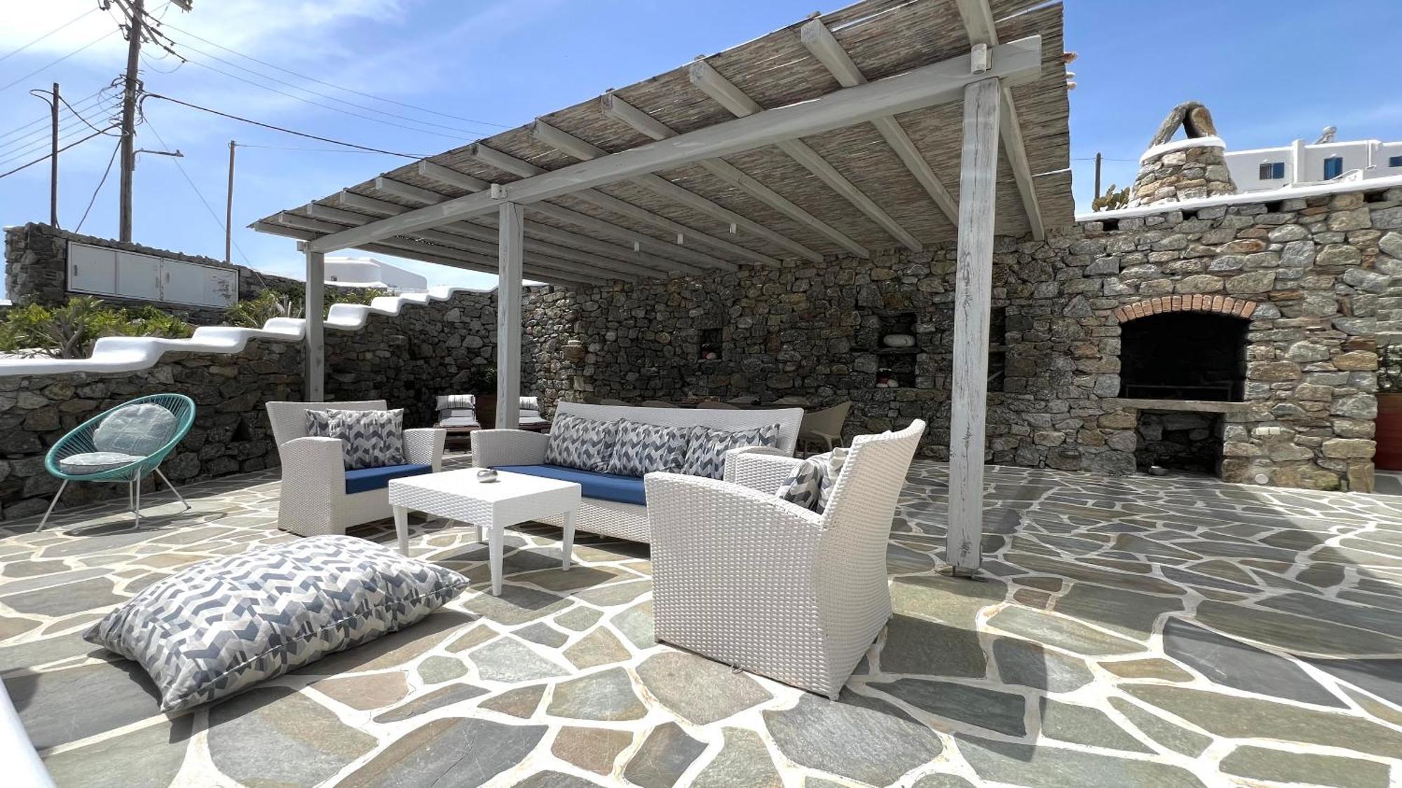 Psarou Summer Villas Luaran gambar